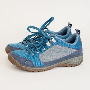 Chaco Women’s Kanarra Indigo Blue Lace Up Hiking Shoe